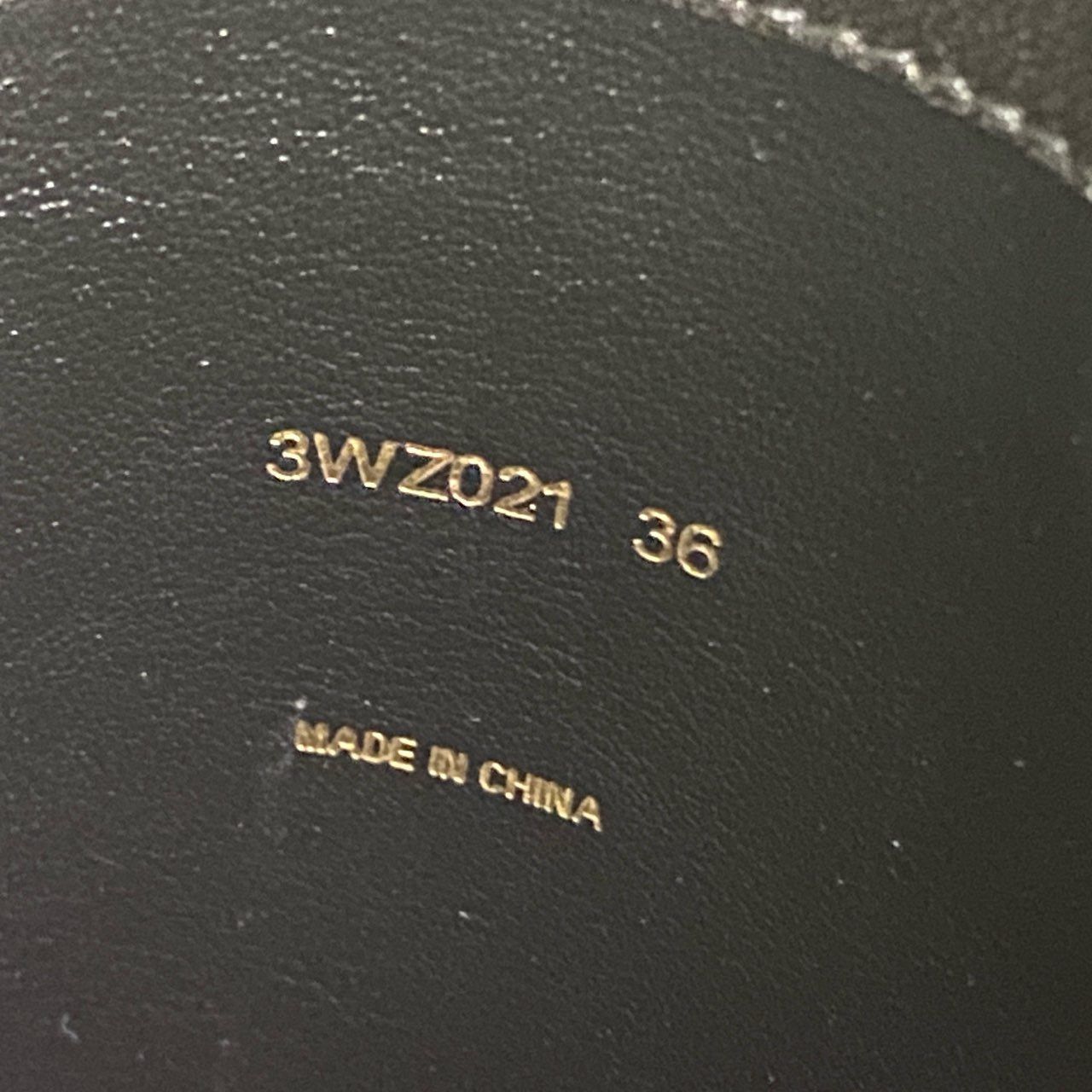 Prada Sport Long Boots Leather Side Zip 36 Black Shoes — view 9