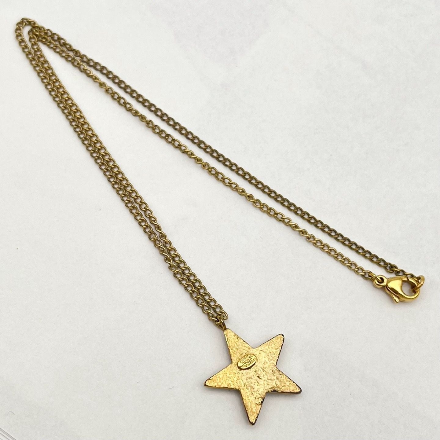 Chanel 03 a Star Motif Necklace 44 cm — view 2