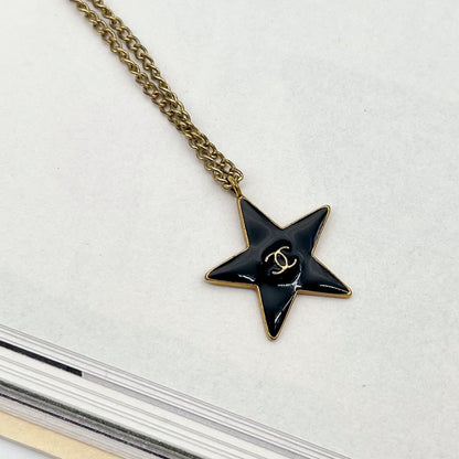 Chanel 03 a Star Motif Necklace 44 cm — view 3