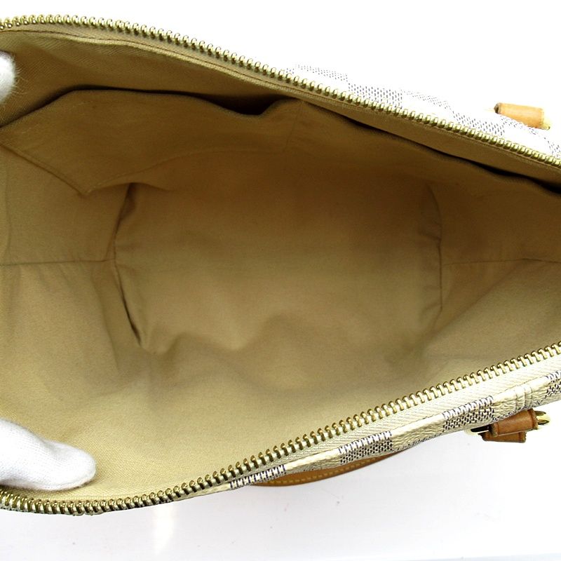 Louis Vuitton Totally PM Damier Azur Tote White — view 7