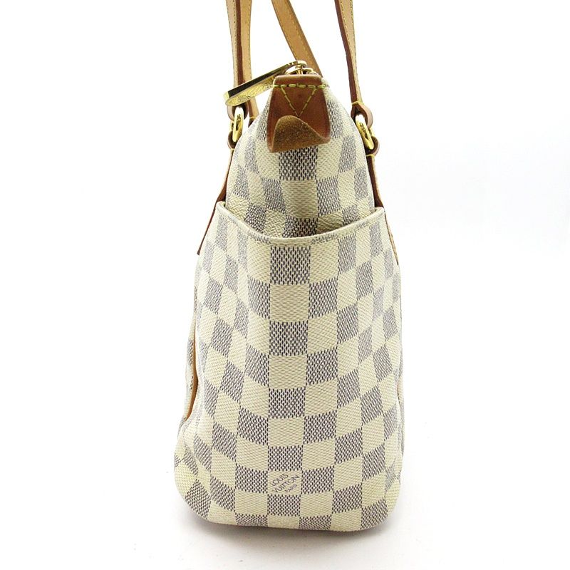 Louis Vuitton Totally PM Damier Azur Tote White — view 5