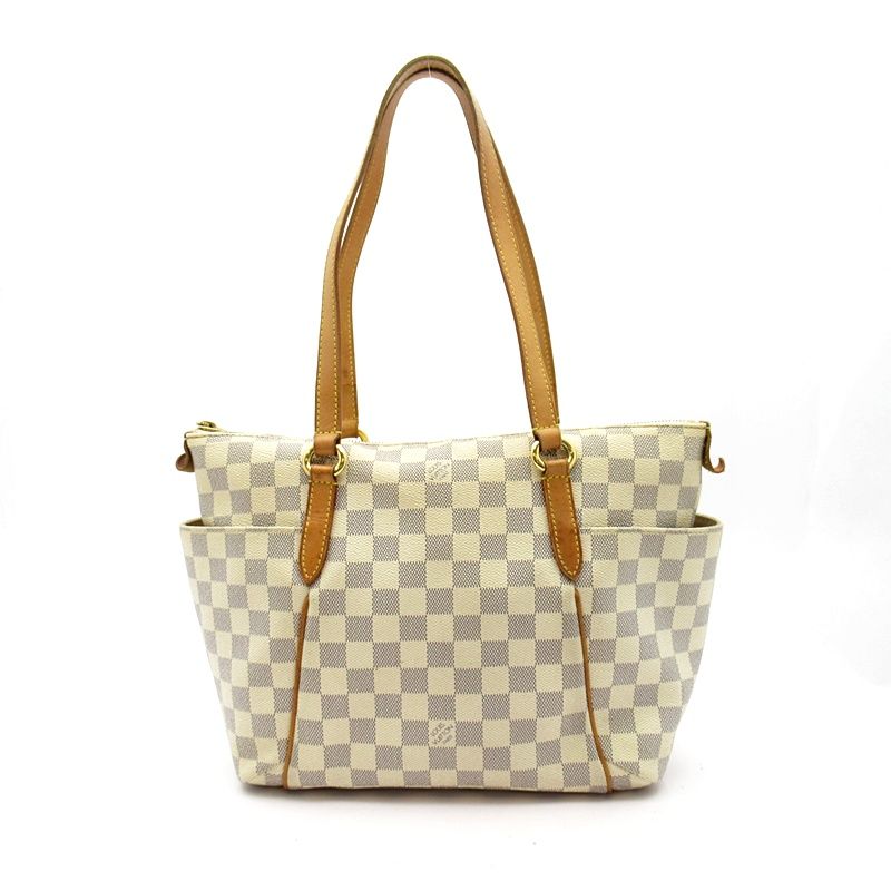 Louis Vuitton Totally PM Damier Azur Tote White