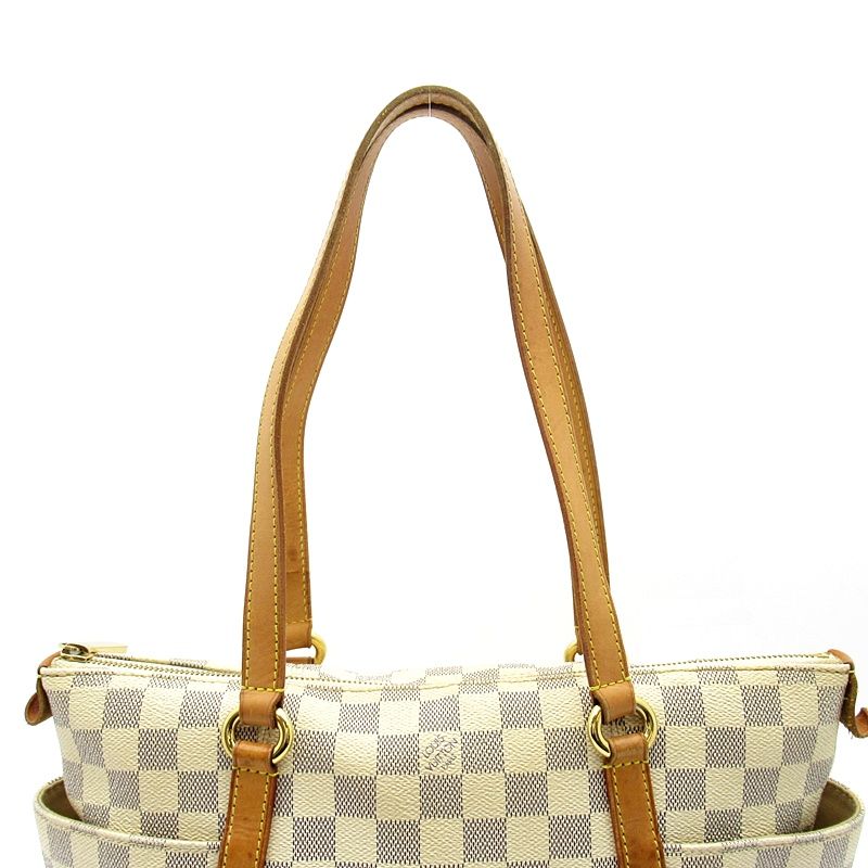 Louis Vuitton Totally PM Damier Azur Tote White — view 2