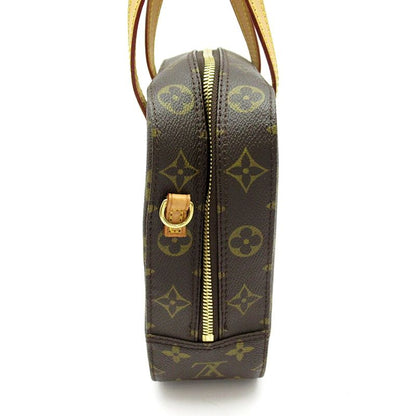 Louis Vuitton Spontini Monogram Handbag Brown — view 3