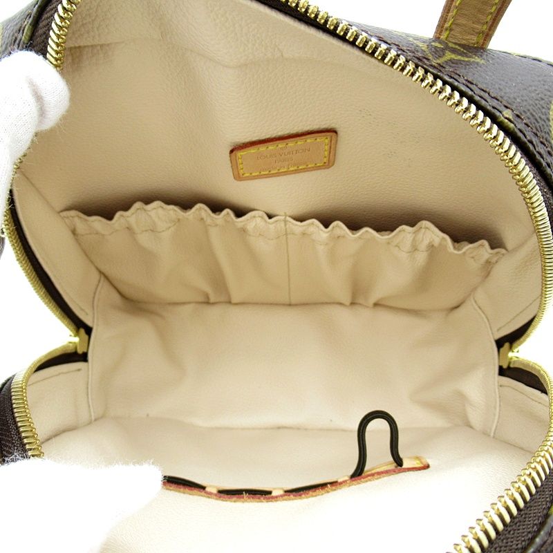 Louis Vuitton Spontini Monogram Handbag Brown — view 7