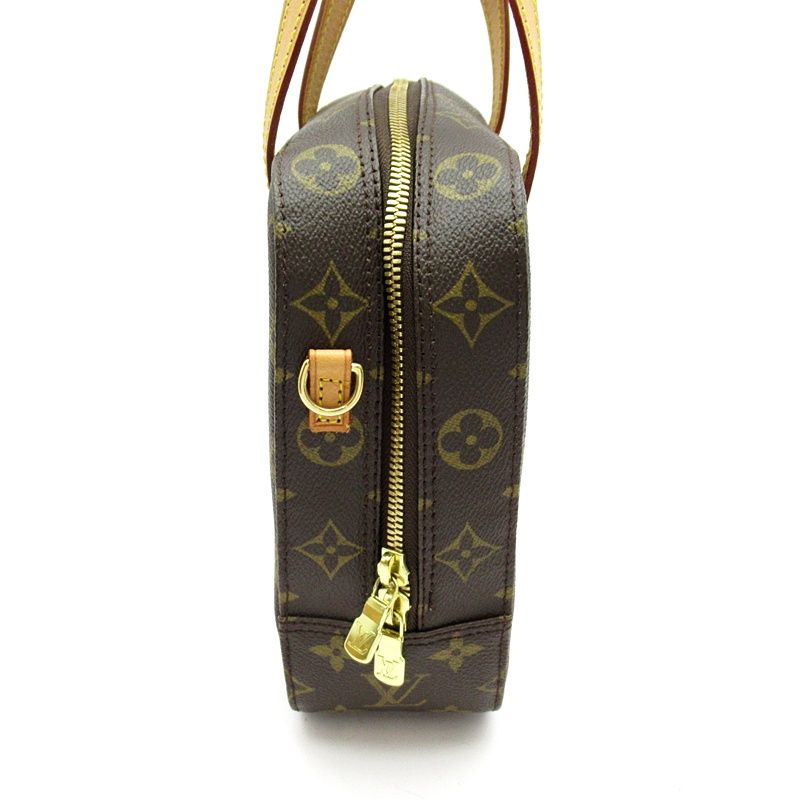 Louis Vuitton Spontini Monogram Handbag Brown — view 5