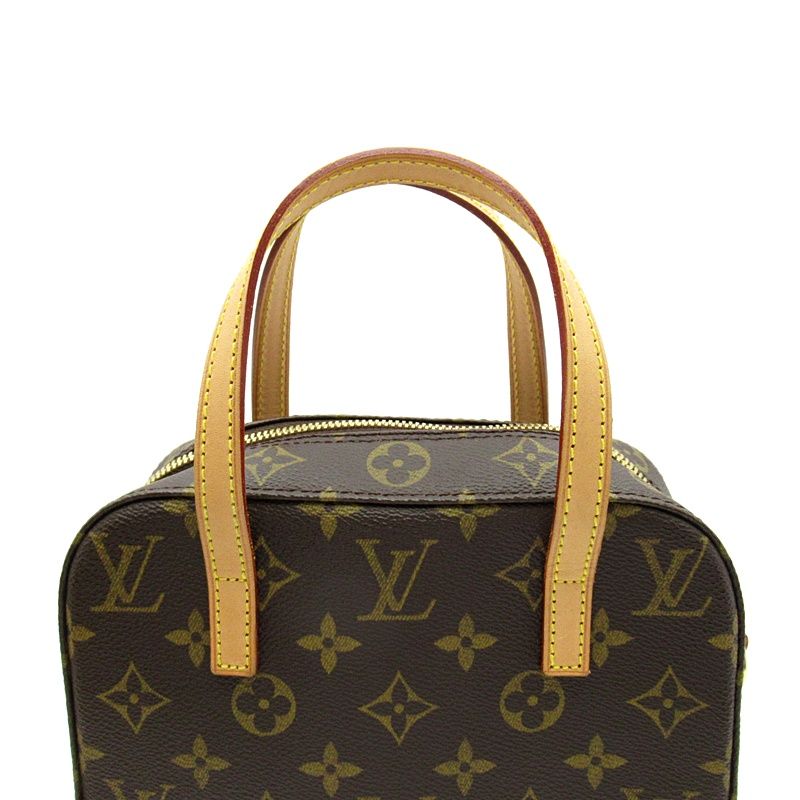 Louis Vuitton Spontini Monogram Handbag Brown — view 2