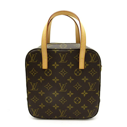 Louis Vuitton Spontini Monogram Handbag Brown