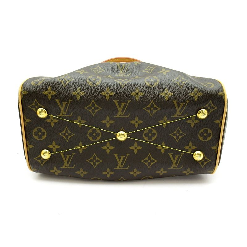 Louis Vuitton Tivoli PM Monogram Handbag Brown — view 6