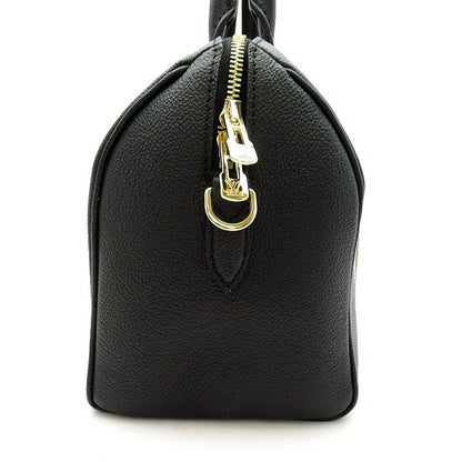 Louis Vuitton Speedy Bandouliere 25 Monogram Empreinte Handbag Black Beige — view 3