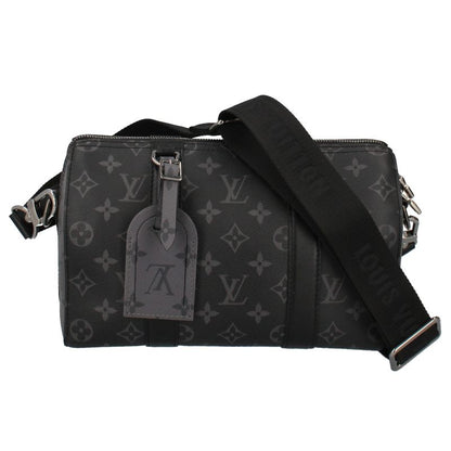 Louis Vuitton City Keepall Monogram Eclipse Shoulder Bag Noir