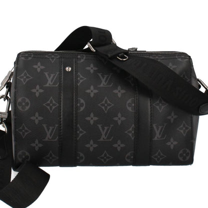 Louis Vuitton City Keepall Monogram Eclipse Shoulder Bag Noir — view 4