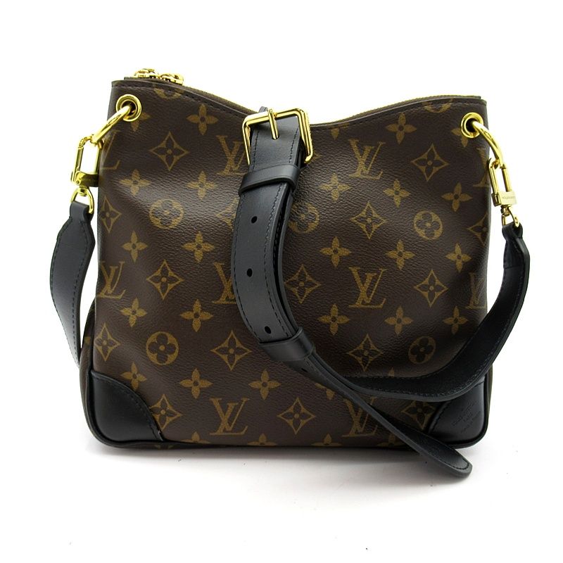 Louis Vuitton Odeon NM PM Monogram Shoulder Bag Brown — view 4