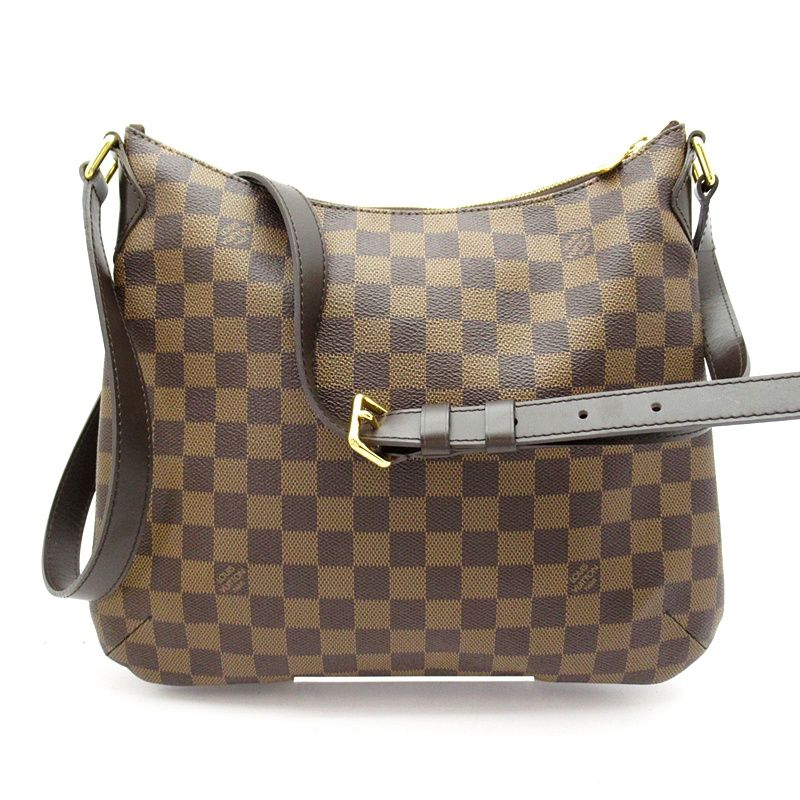 Louis Vuitton Blue Msbeli PM Damier Shoulder Bag Brown — view 4