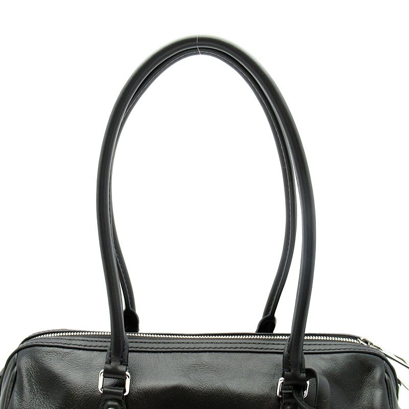 Louis Vuitton Speedy Cargo Lambskin Shoulder Bag Black — view 2