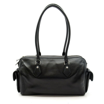Louis Vuitton Speedy Cargo Lambskin Shoulder Bag Black — view 4