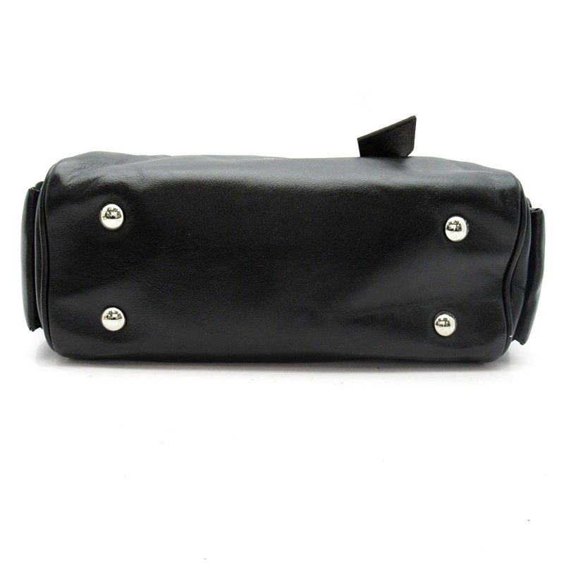 Louis Vuitton Speedy Cargo Lambskin Shoulder Bag Black — view 6