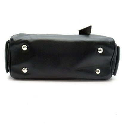 Louis Vuitton Speedy Cargo Lambskin Shoulder Bag Black — view 6