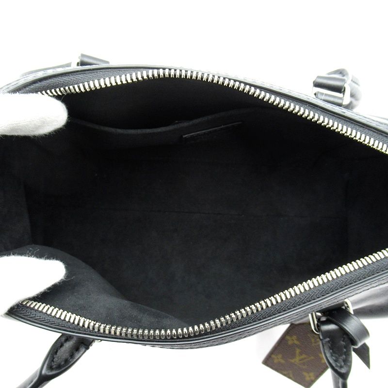 Louis Vuitton Speedy Cargo Lambskin Shoulder Bag Black — view 7