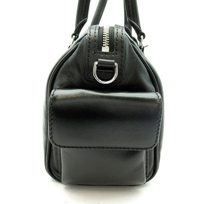 Louis Vuitton Speedy Cargo Lambskin Shoulder Bag Black — view 5