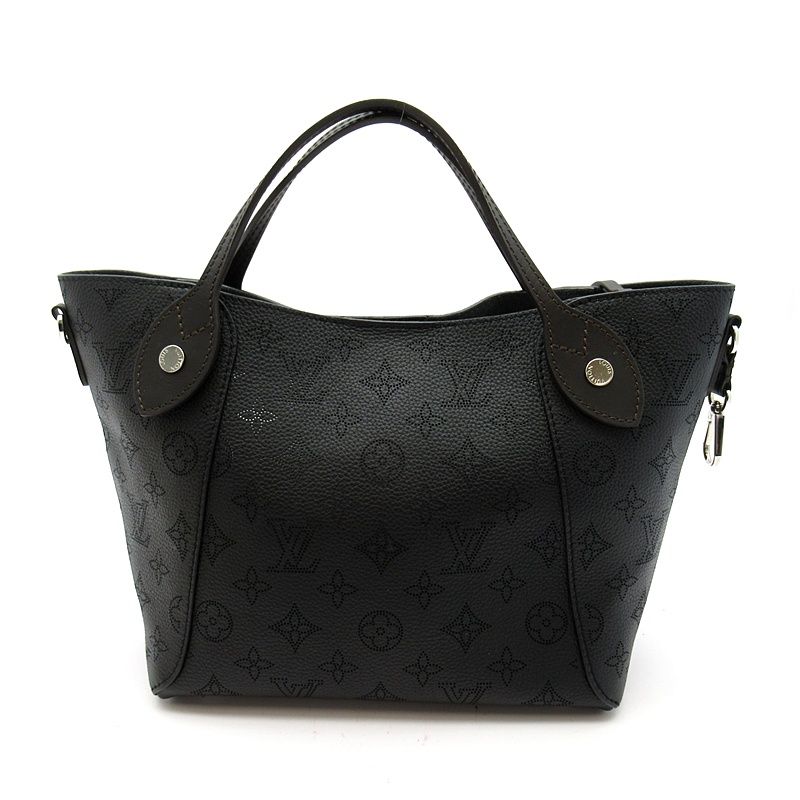 Louis Vuitton Hina PM Mahina Calf Tote Noir — view 4