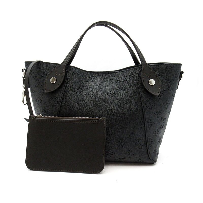 Louis Vuitton Hina PM Mahina Calf Tote Noir