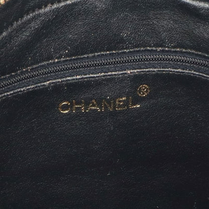 Chanel Fringe Shoulder Bag Lambskin Black — view 7