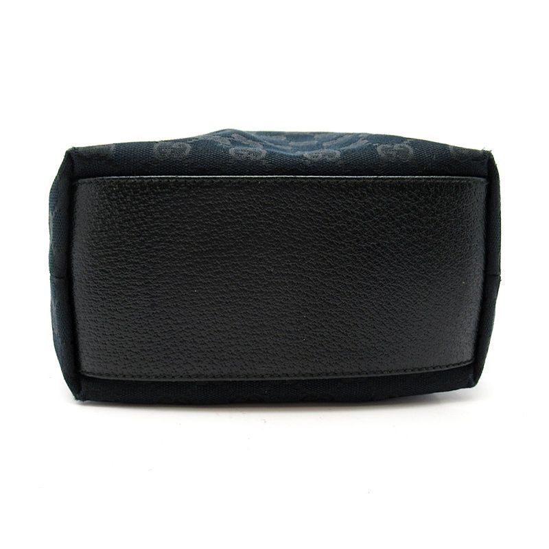 Gucci Bucket Tote GG Canvas Leather Black — view 6