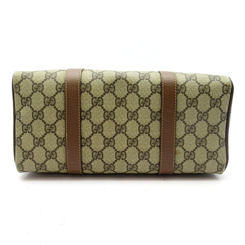 Gucci Sherry Line Mini Boston Bag Leather Brown — view 6