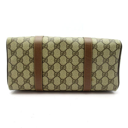 Gucci Sherry Line Mini Boston Bag Leather Brown — view 6