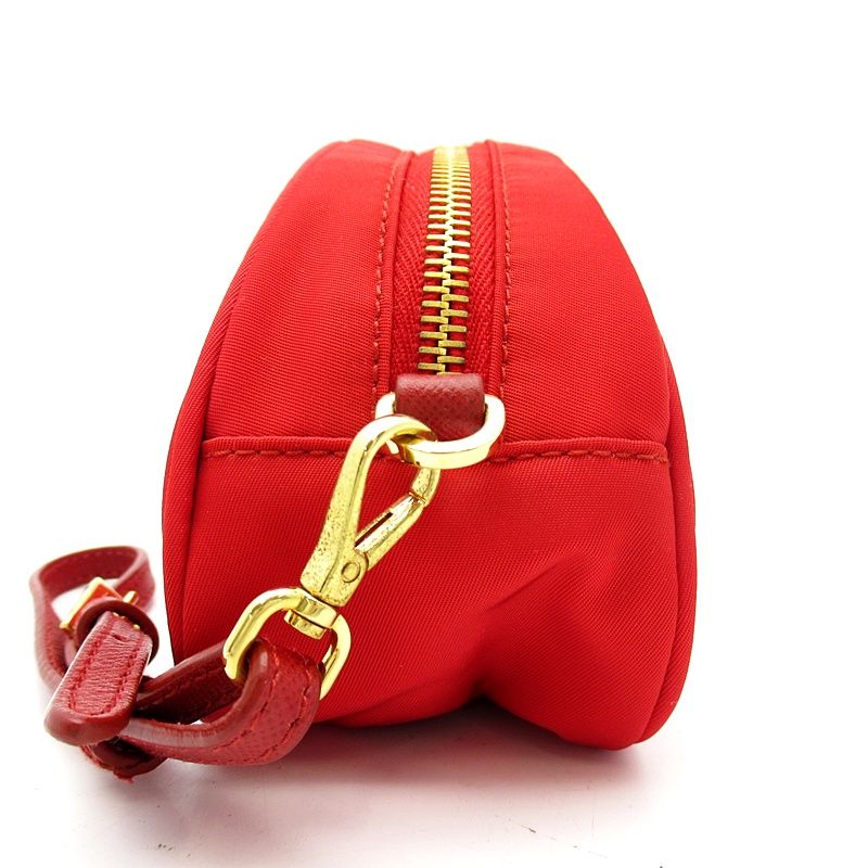 Prada Cosmetics Pouch Nylon Red — view 3