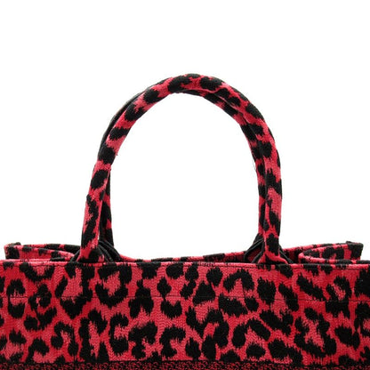 Dior Oblique Book Tote Leopard Canvas — view 2