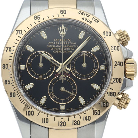 Rolex Cosmograph Daytona Watch Buckle Box 18k Yellow Gold SS
