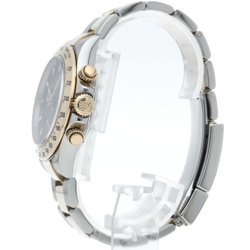 Rolex Cosmograph Daytona Watch Buckle Box 18k Yellow Gold SS — view 3