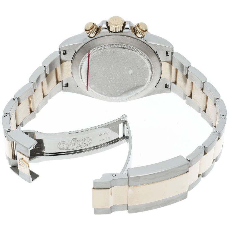 Rolex Cosmograph Daytona Watch Buckle Box 18k Yellow Gold SS — view 5
