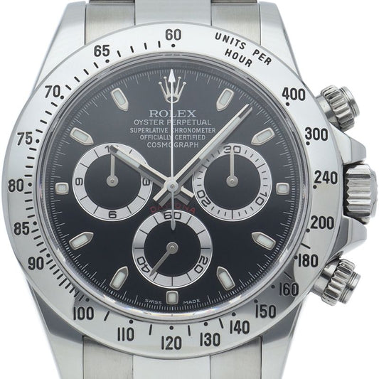 Rolex Cosmograph Daytona Watch Buckle Box SS Black Specification