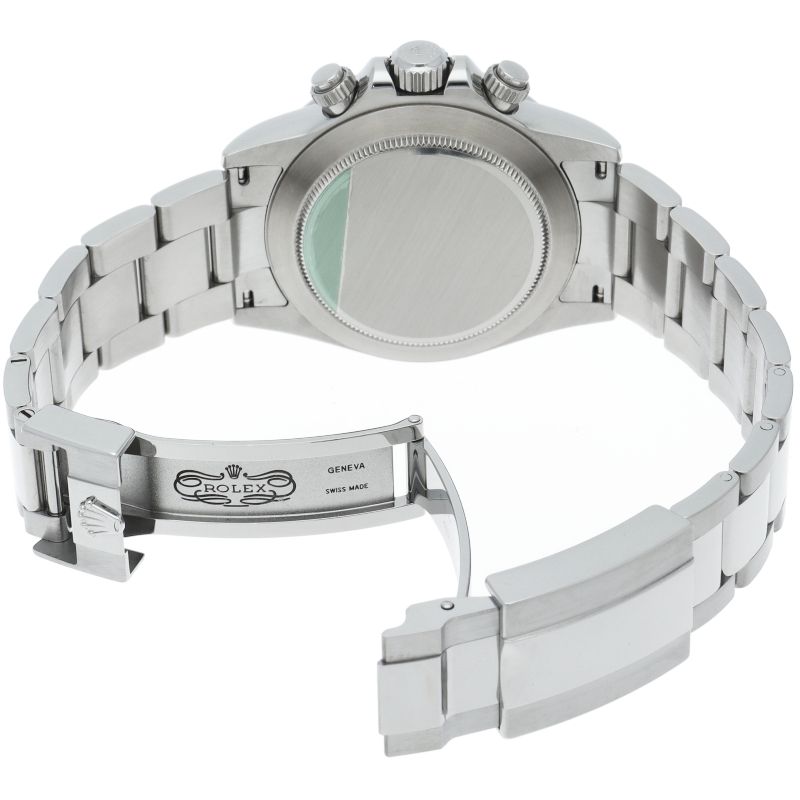 Rolex Cosmograph Daytona Watch Buckle Box SS Black Specification — view 5