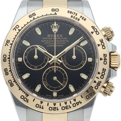 Rolex Cosmograph Daytona Watch Box 18k Yellow Gold SS Black Polished