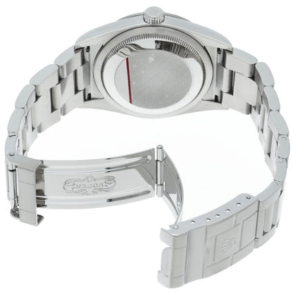 Rolex Roulette SS Watch Black Polished — view 5