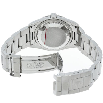 Rolex Only Swiss SS Watch Black Polished — view 5