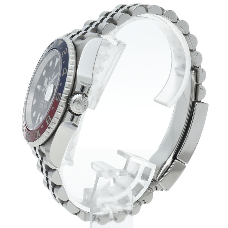 Rolex GMT Master 2 Watch Box SS Black Polished — view 3
