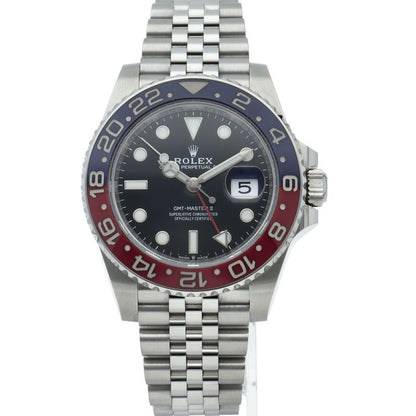 Rolex GMT Master 2 Watch Box SS Black Polished — view 2