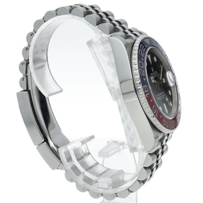Rolex GMT Master 2 Watch Box SS Black Polished — view 4