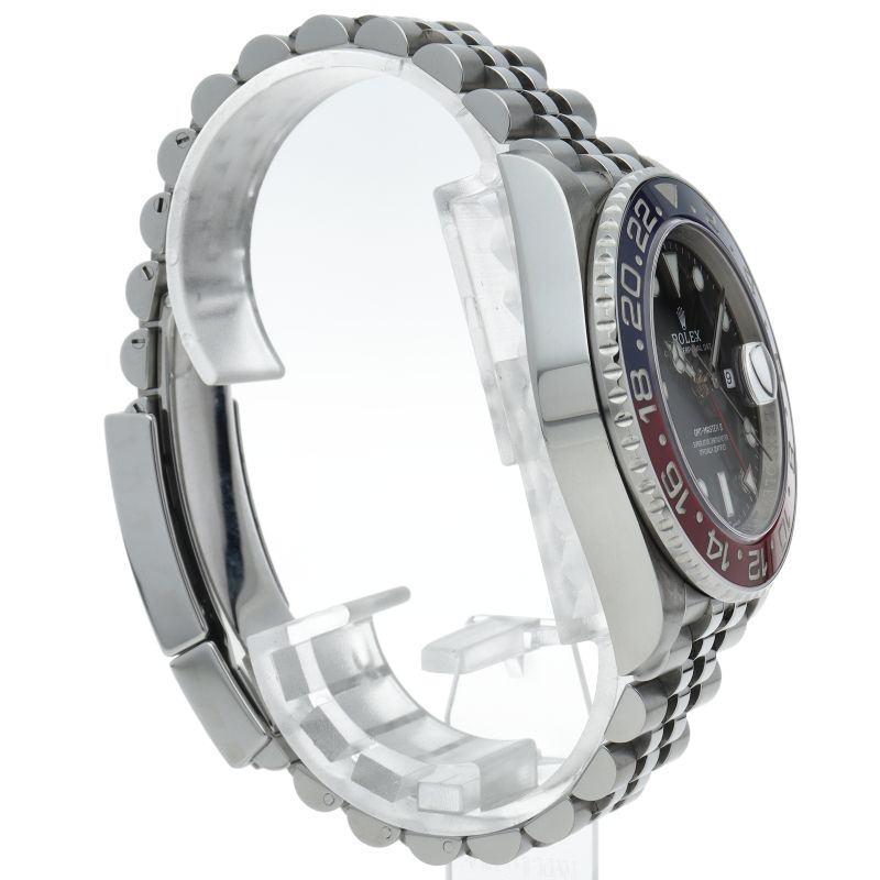 Rolex GMT Master 2 Watch Box SS Black Polished — view 4
