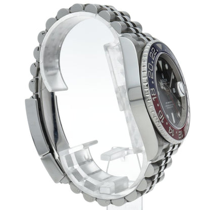Rolex GMT Master 2 Watch Box SS Black Polished — view 4