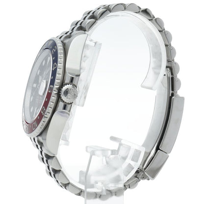 Rolex GMT Master 2 Watch Box SS Black Polished — view 3
