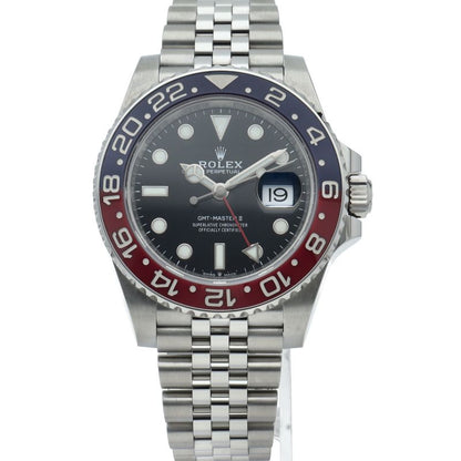 Rolex GMT Master 2 Watch Box SS Black Polished — view 2