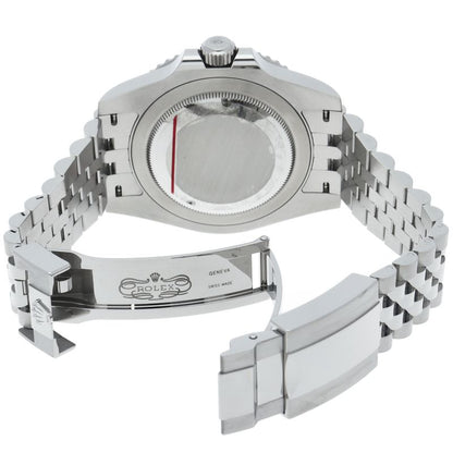 Rolex GMT Master 2 Watch Box SS Black Polished — view 5