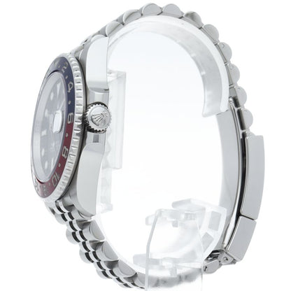 Rolex GMT Master 2 Watch Box SS Black Polished — view 3