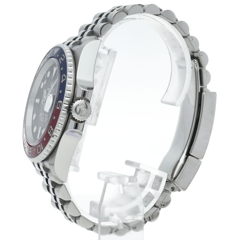 Rolex GMT Master 2 Watch Box SS Black Polished — view 3